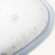 YEEHOO shopping mall same style baby pillow newborn baby shaped pillow antibacterial pillow mist blue 36x25cm