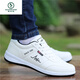Zapatos para hombres de Woodpecker Summer 2025 Nuevos zapatos de mesa de malla transpirable Zapatos de mesa de viaje delgado Mole de hombres primavera y otoño versátil F9898 Azul [Mesh] 43