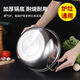 304 stainless steel pot thickened household soup pot milk pot porridge pot soup pot hot pot steamer promotion 304 extra thick with lid 26cm
