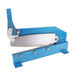 Manual shearing machine for cutting iron sheets, copper sheets, aluminum sheets, small cutting guillotine, license plate floor shears, factory press shears, hand-pressed 20 cm single-sided blade