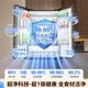 Midea M60 series 520 flat-screen fully embedded French multi-door four-door household refrigerator ultra-thin embedded dual system circulation large capacity household refrigerator BCD-520WUFPZM(E)