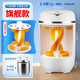 Xiaomi Buyi 2025 New Mini Shoe Cleaning Machine Home Shoe Brush Machine Fully Automatic Washing and Stripping All-in-One Small Shoes and Socks Washing Machine Special Smart Touch Model 4 Wall Brush Dehydration Can Wash 2-5 Pairs