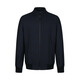 Jinba Chaqueta masculina Business Wool Wool Stand Collar Chaqueta corta Chaqueta corta BKDC3102 Deep Blue S (165)