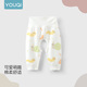 
Youqi baby pants for men and women in spring and autumn open crotch pants for high waist infants and toddlers early autumn small age trousers quit dizziness