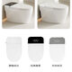 Hengjie 2025 new smart toilet all-in-one machine fully automatic flushing foot-feeling flip instant drying IP R841-H to bubble delivery to SF Express 300mm-400mm pit distance universal