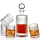 Europäische Kristallglas Weinflasche Whisky Flasche Fremdes Weinflaschen Weinglas mit Deckelkanamter Wein Utensilien Set Weintopf 15868 880ml