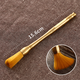 Brass Tea Ceremony Six Gentlemen Set Tea Clamp Tea Spoon Tea Fork Tea Knife Black Sandalwood Pot Pen Stainless Steel Six Gentlemen Accessories Zen Tea Blind Six Gentlemen Brass Accessories