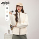 MJ STYLE Fashion Casual Stand Collar Polar Fleece Jacket Women's 2025 Winter New Loose Comfortable Warm Simple Jacket