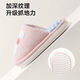 Pig Daddy Children's Cotton Slippers Girls Winter 2025 New Boys Indoor Home Non-Slip Cute Cotton Slippers for Middle and Large Children Pink Rabbit 20 Inner Length 18cm Suitable for Feet Length 17cm