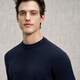 EMZ Ordos wool cashmere 7A antibacterial men's wool sweater sweater top skin-friendly and warm