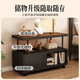 Yameile movable small coffee table sofa side table side cabinet sofa side cabinet living room movable side table side table tea table corner table