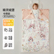 OUYUN baby sleeping bag autumn and winter 1-3 years old children's silk constant temperature anti-kicking baby envelope sleeping bag Castle 100