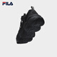 FILA official women's shoes pea plus velvet shoes dad shoes 2025 winter casual thick-soled sports shoes