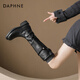 Daphne Maillard pile boots women's 2025 new boots high boots knight boots black 37