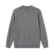 Made in Tokyo, pure cashmere, cashmere sweater, sweater, men's autumn and winter gift box, gray XL