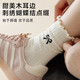 Ni hellgraue Bogensocken für den Frühlings- und Herbst-Mid-Rohr-Socken von Frauen, reine Baumwollsocken neue miu sommer dünne Spitzenhaufen Socken