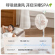 Midea National Subsidy Floor Fan Light-noise Clover Sleeping Electric Fan Home Intelligent Frequency Converter Level 1 Energy Efficiency Fan Bedroom Light-noise Desktop Vertical Dual-purpose Electric Fan Home National Subsidy Clover Sleeping MAX丨Upgraded and Heightened Sound-controlled Large Grille