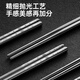 Cui Dahuang 316L stainless steel chopsticks for home use, high-end, mildew-proof, anti-bacterial and high-temperature resistant, 5 pairs of good fortune