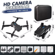 He Jiangong UAV folding aerial photography long endurance children's remote control aircraft toy 99 four-axis high-definition ultra-long brushless E88 black 4k single camera storage bag