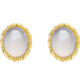 Saturday Fu S925 chalcedony earrings women's fashion retro birthday gift J0913756 pair