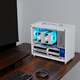 ASUS AMD Ryzen R5 9600X/RTX5070/RTX5060TI pure white high-end mini desktop assembly computer host e-sports live game rendering design DIY complete machine Configuration 2丨9600X丨16G+1TB丨Ultimate Edition
