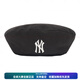 MLB Classic Embroidered Casual Fashion Versatile Cotton Beret Women's Black M Unpackaged