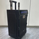 JBA outdoor square dance audio high-power bass karaoke with wireless Bluetooth with lyrics display professional wedding performance conference outdoor activities mobile KTV trolley speaker 15 inches with lyrics display + dual microphones
