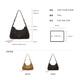 Ximuting Nuanyang Tote Bag 2025 New Handbag Bag Women Small One-shoulder Crossbody Bag Commuting Women's Bag Light Luxury Warm Camel Brown (Excluding Pendants)