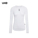 UKE women's cycling long-sleeved outdoor cycling clothing base layer autumn and winter road cycling warm and comfortable multi-color base layer Streamer White M