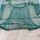 Shrimp pot fishing net, fish net, lobster net, thickened fishing pot, fish pot, shrimp net, river shrimp net, eel, loach and lobster net, white, 4 meters, 19 sections, 12 holes, full set of belt pendants