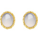 Saturday Fu S925 chalcedony earrings women's fashion retro birthday gift J0913756 pair