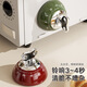 Li Shen Refrigerator Magnet Adsorption Creative Personalized Magnet Timer Mechanical Bell Loud Volume Trendy Life Appliances Cute Decoration Strong Magnetic Adhesive Magnetic Buckle Creative Decorative Magnetic Adhesive Green Refrigerator Magnet Timer Mechanical Bell丨No Battery Required丨Accurate Timing