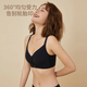 
GOSO underwear women comfortable and traceless small breast gathering bra women 2012013 black (thin cup 75A