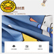 G.duckG dot duckGduck cartoon children's pure cotton bed sheet brushed crib sheet mattress cover waterproof space blue all-season model thick 3-9cm60cm*110cm