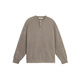 BODYDREAMBM Henry collar sweater men's autumn imitation mink yarn retro knitted sweater loose casual top light brown S _110Jin Jin equal to 0.5 kg or less