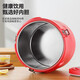 Insulation bucket commercial canteen restaurant stainless steel large capacity rice insulated soup bucket ice powder stall soy milk milk tea bucket 15L non-faucet insulated thermos bucket capacity about 12Jin Jin equals 0.5 kg
