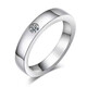 DRPT950 platinum ring for male and female couples, wedding diamond ring, classic tail ring, Valentine's Day and Chinese Valentine's Day birthday gift, opening adjustable for male or female, contact customer service for remarks