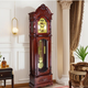 Honghe floor clock living room mechanical Chinese retro floor clock chime mechanical clock German copper core winding 2013 mahogany color Polaris mechanical spring movement