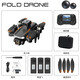 
New aerial photography remote-controlled aircraft with screen remote control hover obstacle avoidance drone aircraft drone aerial photography high-definition professional brushless unmanned remote-controlled aircraft entry-level aircraft JS26H black + 2.4 remote control screen display + aerial photography (three-electric version)