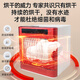 Little Sun Dishwasher for 8 people, fully automatic bench-mounted dual-purpose, small mini multi-functional disinfection and drying, upper and lower double spray, bench-mounted dual-purpose, red-dual-mode model