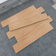 SANQIHU Azules de troncos de estilo japonés IMITACIÓN Madera Baldosas de cerámica de cerámica 150x y dormitorio Cerámico Cerámico Balcón recto Balcón anti-Slip Brown 15914 150x900