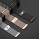 Huawei watch strap suitable for Huawei watch GT5 strap accessories gt6/2/3/4 magnetic mesh strap double magnetic Milanese-black suitable for Huawei GT5/GT6 46mm dial (22mm)