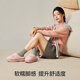 Park West Cotton Slippers Women's Home Autumn and Winter Indoor Warm Anti-Slip Plush Couple Thick-soled Cotton Slippers Pink 38-39