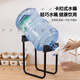 Shisuman Pure Water Bucket Stand Water Pressure Bottled Water Rack Water Pump Inverted Water Dispenser Large Bucket Water Simple Water Dispenser Heightened Black Stand + Conventional Flat Nozzle