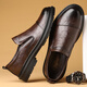 Scarecrow (mexicain) 2025 Nouvelle entreprise de mode masculine Costume formel chaussures en cuir authentique cuir en cuir respirant décontracté sans glissement