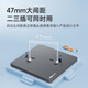 NVC NVC electrician switch socket 16a three-hole socket 86 type high power socket panel N25 foggy gray