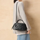 
CHARLES/KEITH25 Autumn New Product Braided Design Handheld Kelly Bag Crossbody Bag CK2-30701620 Noir Black M