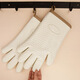 FVFH German insulation gloves anti-scalding silicone kitchen non-slip insulated oven steamer baking high temperature microwave oven gloves off-white silicone 5-finger gloves 2 pieces