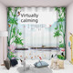 TURBOSUN New Chinese Curtain Living Room Chinese Style Plum, Orchid, Bamboo and Chrysanthemum Brand New Chinese Style Ink and Shui Zen Bamboo Pattern Customized Curtain Cover Bamboo 15941 3.5 meters perforated one-piece note