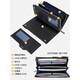 
Goldlion wallet men's genuine leather head layer cowhide soft leather multifunctional zipper large capacity wallet business long handbag black